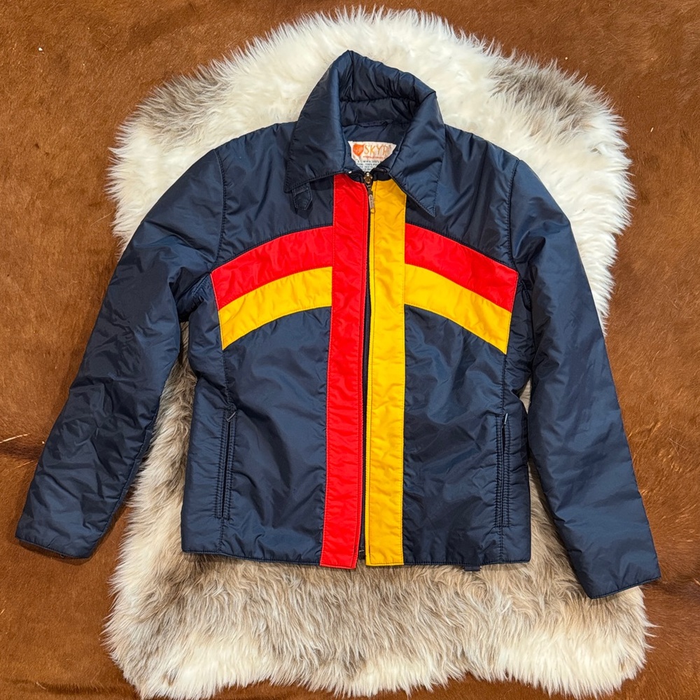 Vintage 70’s Skyr Women’s Ski Jacket Sz M